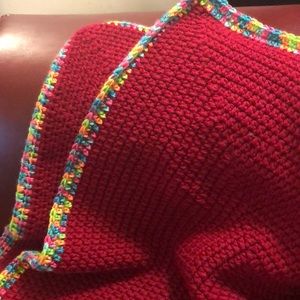 Sold handmade crochet blanket
